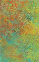 Turquoise Rust - Lined Notebook