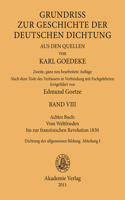 Achtes Buch: Vom Weltfrieden Bis Zur Französischen Revolution 1830