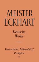 Meister Eckhart. Deutsche Werke Band 4,2
