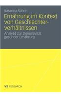 Ernährung Im Kontext Von Geschlechterverhältnissen