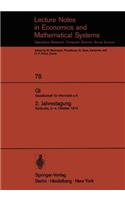 GI. Gesellschaft für Informatik e.V. 2. Jahrestagung