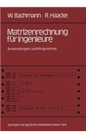 Matrizenrechnung Für Ingenieure