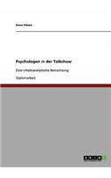 Psychologen in der Talkshow
