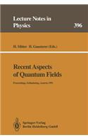 Recent Aspects of Quantum Fields