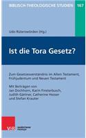 Ist Die Tora Gesetz?