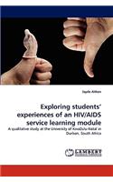 Exploring Students' Experiences of an HIV/AIDS Service Learning Module