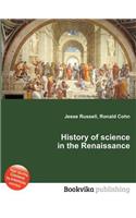 History of Science in the Renaissance