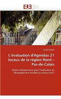 L évaluation d'agendas 21 locaux de la région nord pas-de-calais