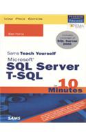 STY Microsoft&reg; SQL SERVER T-SQL IN 10 MINUTES