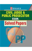 Civil Judge & Public Prosecutor Exam. Solved Papers