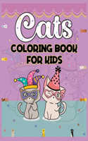 Cats Coloring Book For Kids