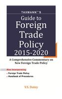Guide To Foreign Trade Policy 2015-2020