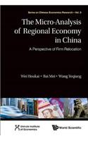 The Micro-Analysis of Regional Economy in China