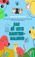 süßeste Haustier-Malbuch Bezaubernde Designs von Welpen, Kätzchen, Hasen Perfektes Geschenk für Kinder