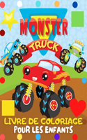 Monster Truck Livre de Coloriage