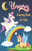 Unicorn Coloring Book for kids