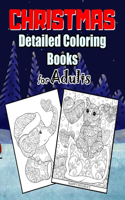 Christmas Detailed Coloring Books For Adults