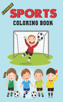 Extreme Sports Coloring Book