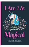 Unicorn Journal I Am 7 & Magical