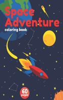 Space Adventure coloring book