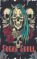 Sugar Skulls Coloring Book For Girls