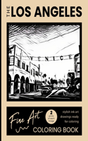 Los Angeles Fine Art Coloring Book