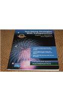 Algebra 1 Geometry Algebra 2 Third Edition Test Taking Strategies with Transparencies 2004c