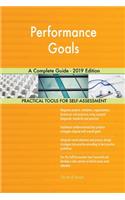 Performance Goals A Complete Guide - 2019 Edition