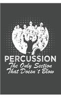 Percussion The Only Section That Doesn't Blow