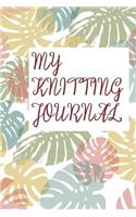 My Knitting Journal