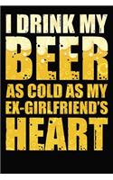 I Drink My Beer As Cold As My Ex-Girlfriend's Heart