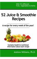 52 Juice & Smoothie Recipes