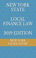 New York State Local Finance Law 2019 Edition