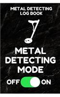 Metal Detecting Log Book