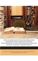 Sitzungsberichte Der Kaiserlichen Akademie Der Wissenschaften. Mathematisch-Naturwissenschaftliche Classe, Volume 1, Part 3: (German)