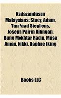 Kadazandusun Malaysians: Stacy, Adam, Tun Fuad Stephens, Joseph Pairin Kitingan, Bung Mokhtar Radin, Musa Aman, Nikki, Daphne Iking(English)
