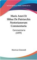 Maris Amri Et Slibae De Patriarchis Nestorianorum Commentaria