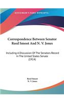 Correspondence Between Senator Reed Smoot and N. V. Jones
