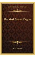 Mark Master Degree
