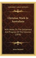 Christian Work in Australasia