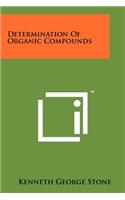 Determination of Organic Compounds