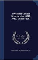 Inverness County Directory for 1887[-1920.] Volume 1887