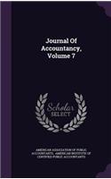 Journal Of Accountancy, Volume 7