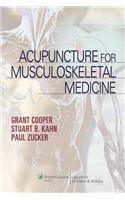 Acupuncture for Musculoskeletal Medicine