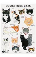 Bibliophile Flexi Journal: Bookstore Cats: (Cat Gifts for Cat Lovers, Cat Journal, Cat-Themed Gifts)