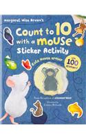 Count to 10 with a Mouse Sticker Activity: (Margaret Wise Brown)