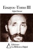 Ensayos -Tomo III: (Spanish)