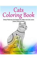 Cats Coloring Book