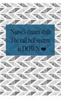 Nurses Dream Shift The Call Bell System is Down