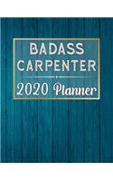 Badass Carpenter 2020 Planner